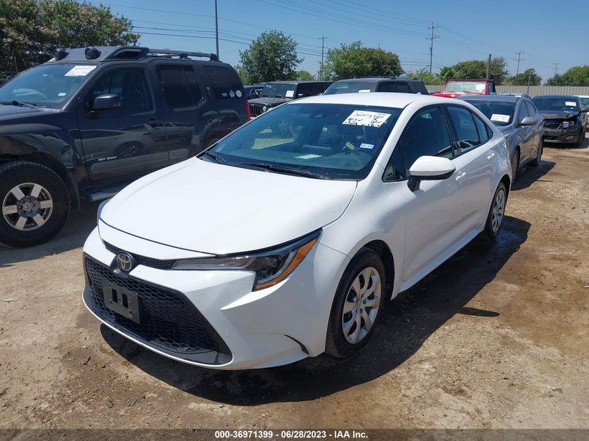 VIN 5YFEPMAE7MP237647 2021 TOYOTA COROLLA LE