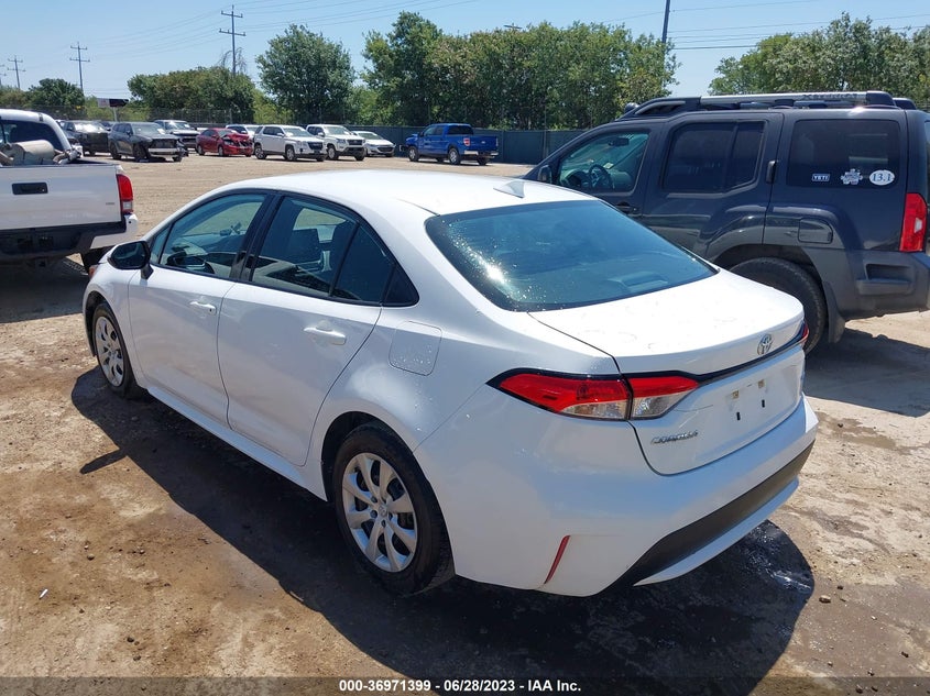 VIN 5YFEPMAE7MP237647 2021 TOYOTA COROLLA LE