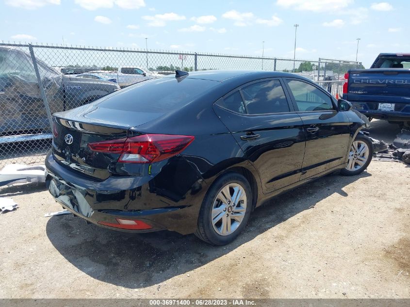 2020 HYUNDAI ELANTRA SEL - KMHD84LF9LU107963