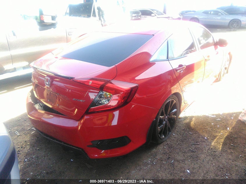 VIN 2HGFC2F8XMH533258 2021 HONDA CIVIC SEDAN SPORT