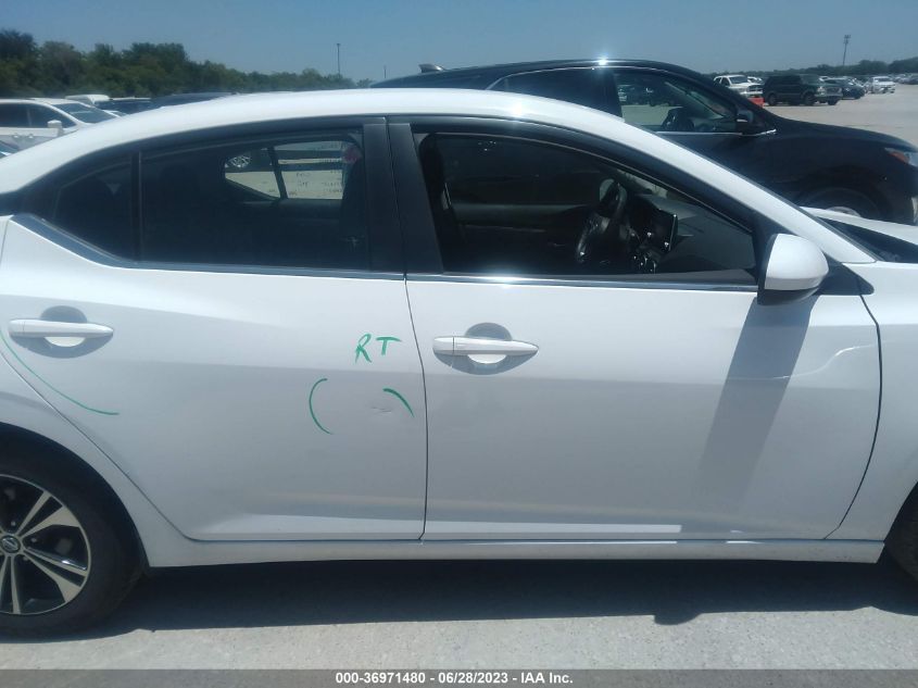 2022 NISSAN SENTRA SV - 3N1AB8CV4NY223517