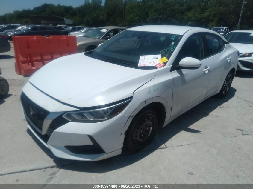 2022 NISSAN SENTRA SV - 3N1AB8CV4NY223517