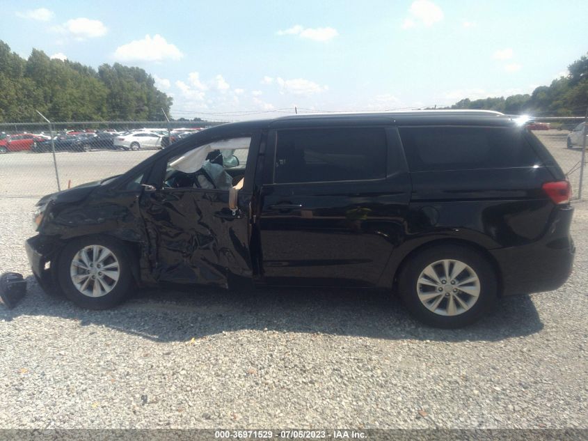 2017 KIA SEDONA LX - KNDMB5C10H6266219