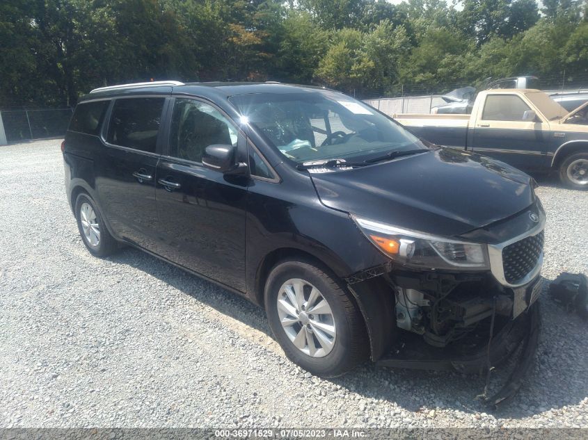 2017 KIA SEDONA LX - KNDMB5C10H6266219