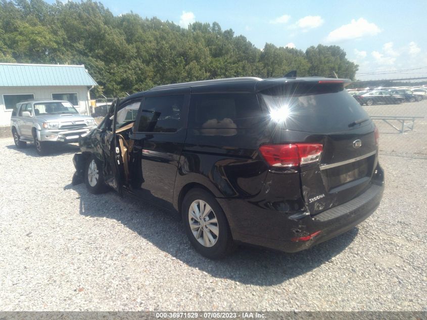 2017 KIA SEDONA LX - KNDMB5C10H6266219