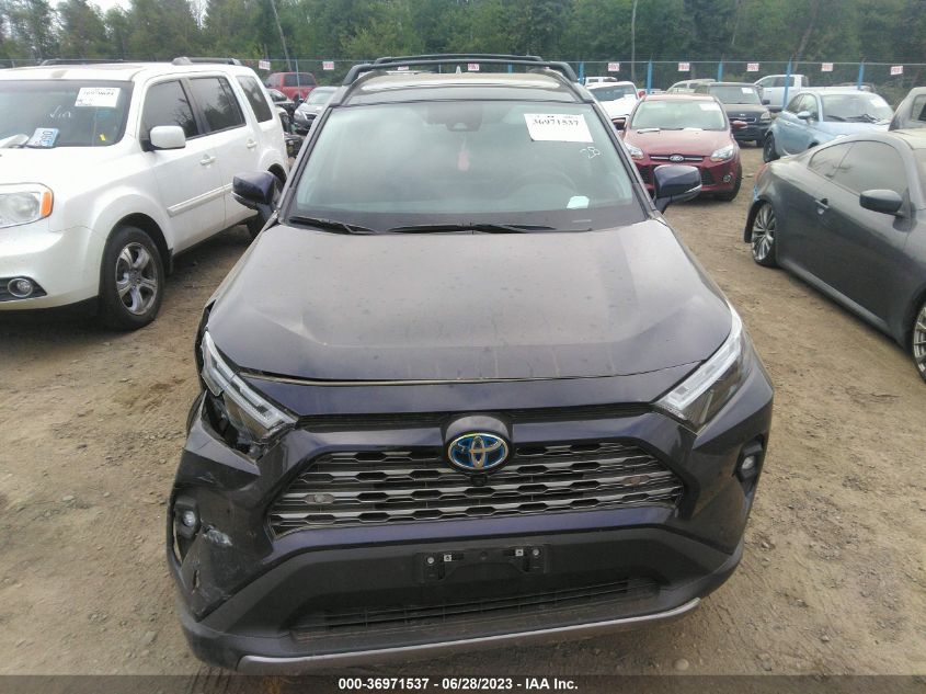 2022 TOYOTA RAV4 LIMITED - 4T3D6RFV8NU073255
