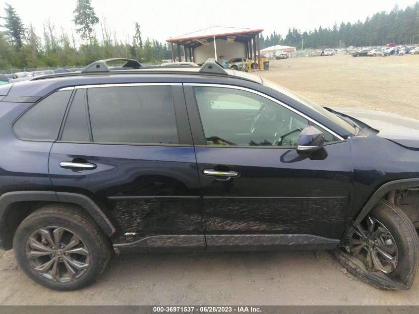 2022 TOYOTA RAV4 LIMITED - 4T3D6RFV8NU073255