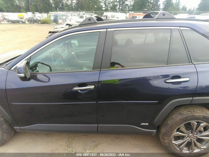 2022 TOYOTA RAV4 LIMITED - 4T3D6RFV8NU073255