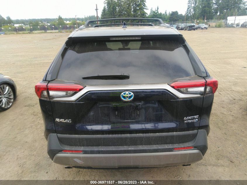 2022 TOYOTA RAV4 LIMITED - 4T3D6RFV8NU073255