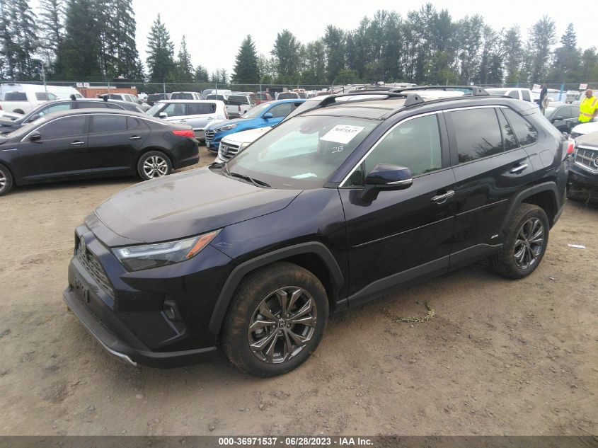 VIN 4T3D6RFV8NU073255 2022 TOYOTA RAV4 no.2