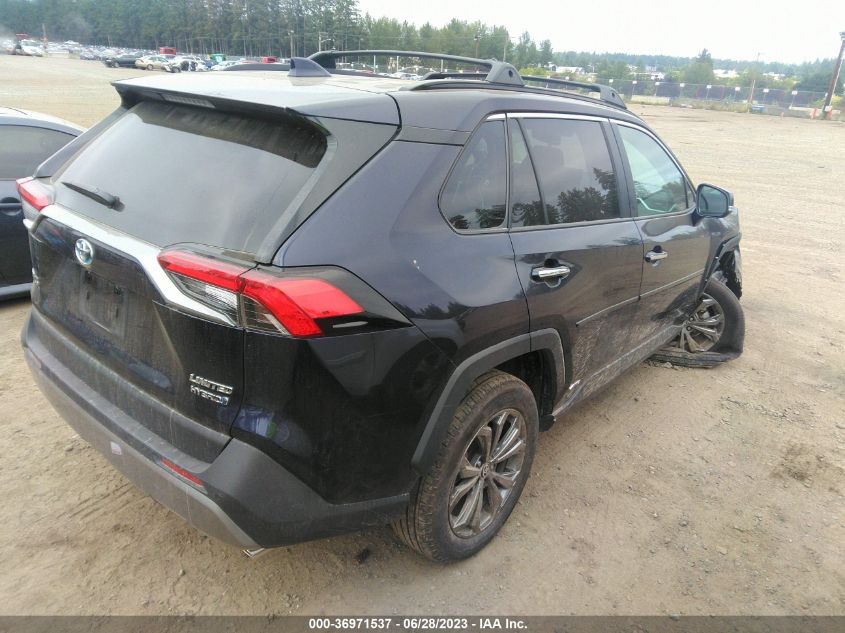 2022 TOYOTA RAV4 LIMITED - 4T3D6RFV8NU073255
