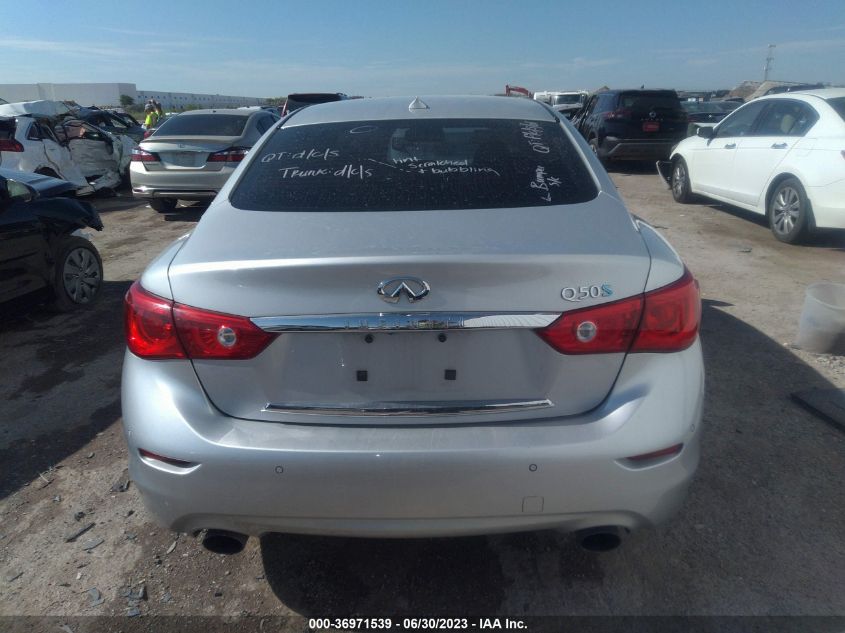2014 INFINITI Q50 HYBRID PREMIUM/SPORT - JN1AV7AP9EM690084