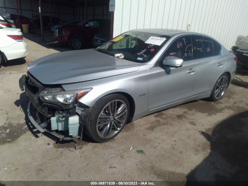 2014 INFINITI Q50 HYBRID PREMIUM/SPORT - JN1AV7AP9EM690084