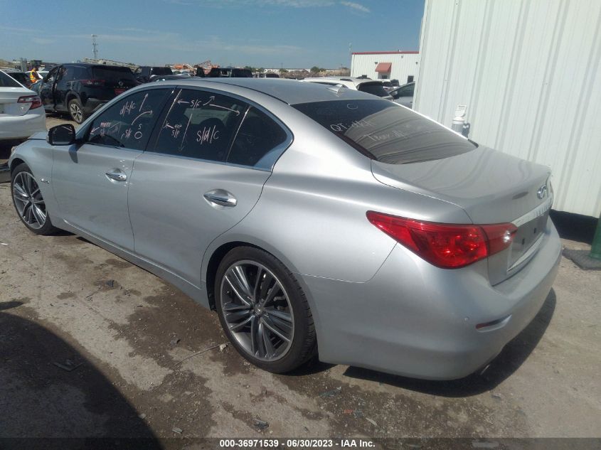 2014 INFINITI Q50 HYBRID PREMIUM/SPORT - JN1AV7AP9EM690084