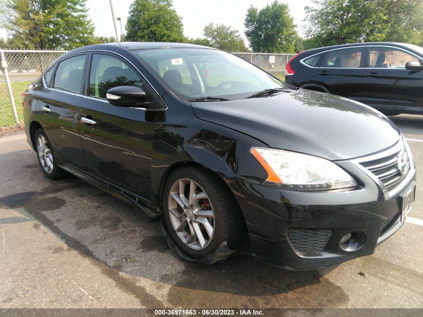 2015 NISSAN SENTRA SR - 3N1AB7AP9FY312693