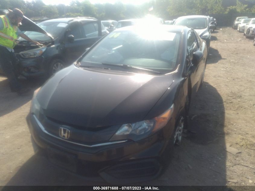 2014 HONDA CIVIC COUPE LX - 2HGFG3B50EH524947