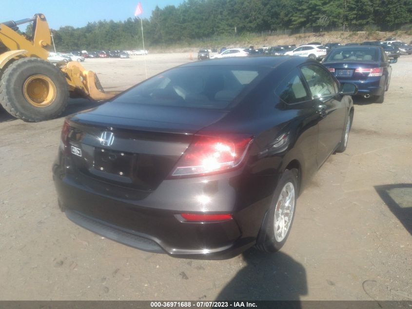 2014 HONDA CIVIC COUPE LX - 2HGFG3B50EH524947