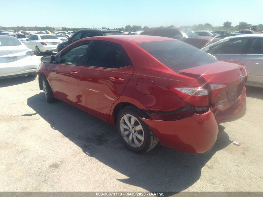 2014 TOYOTA COROLLA L/LE/S/S PLUS/LE PLUS - 2T1BURHE6EC100912