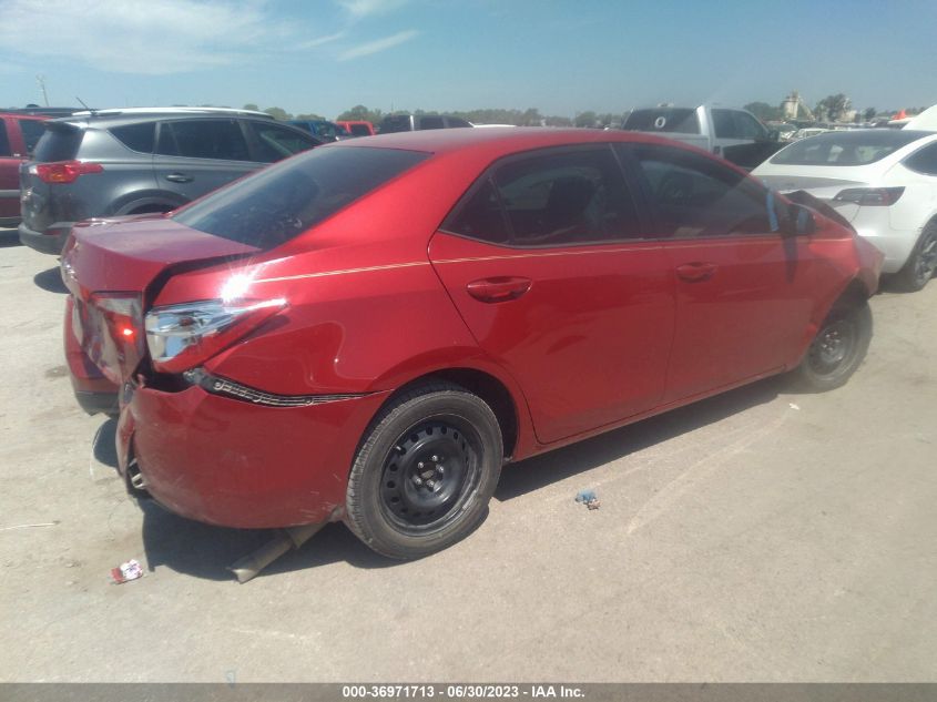 2014 TOYOTA COROLLA L/LE/S/S PLUS/LE PLUS - 2T1BURHE6EC100912