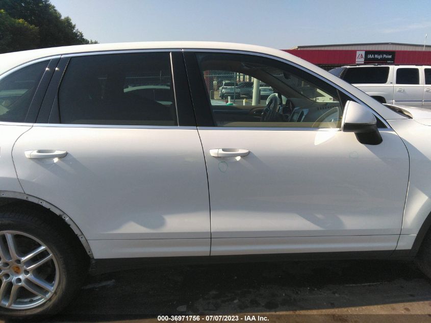 2016 PORSCHE CAYENNE - WP1AA2A28GKA09216