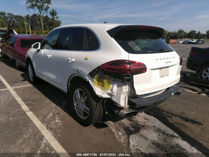 2016 PORSCHE CAYENNE - WP1AA2A28GKA09216