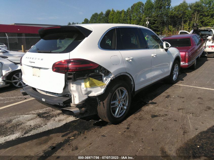 2016 PORSCHE CAYENNE - WP1AA2A28GKA09216