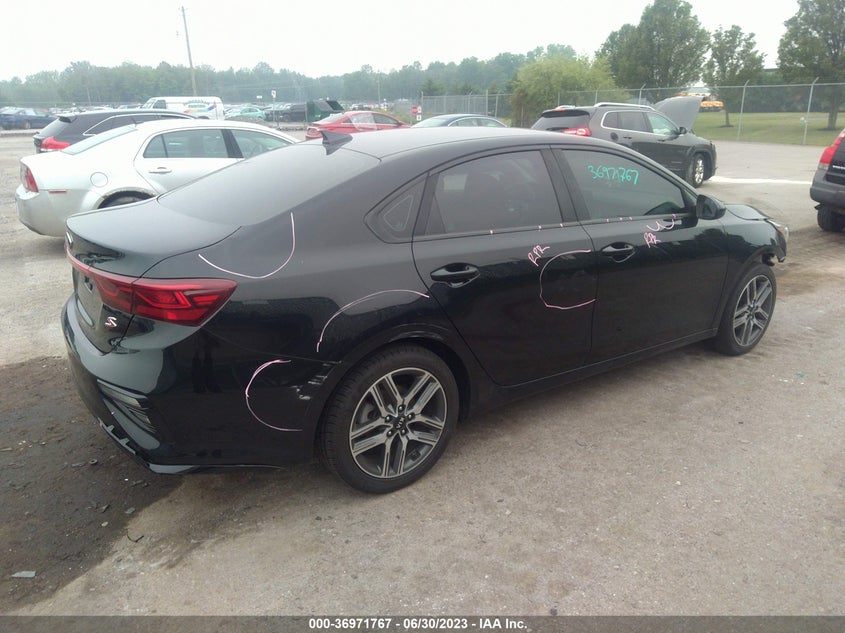 VIN 3KPF34ADXKE072215 2019 KIA FORTE S