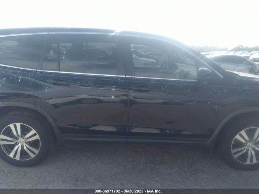 2017 HONDA PILOT EX-L - 5FNYF5H55HB021096