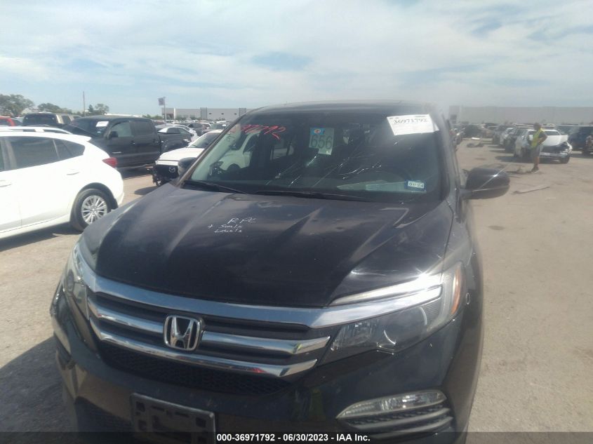 2017 HONDA PILOT EX-L - 5FNYF5H55HB021096