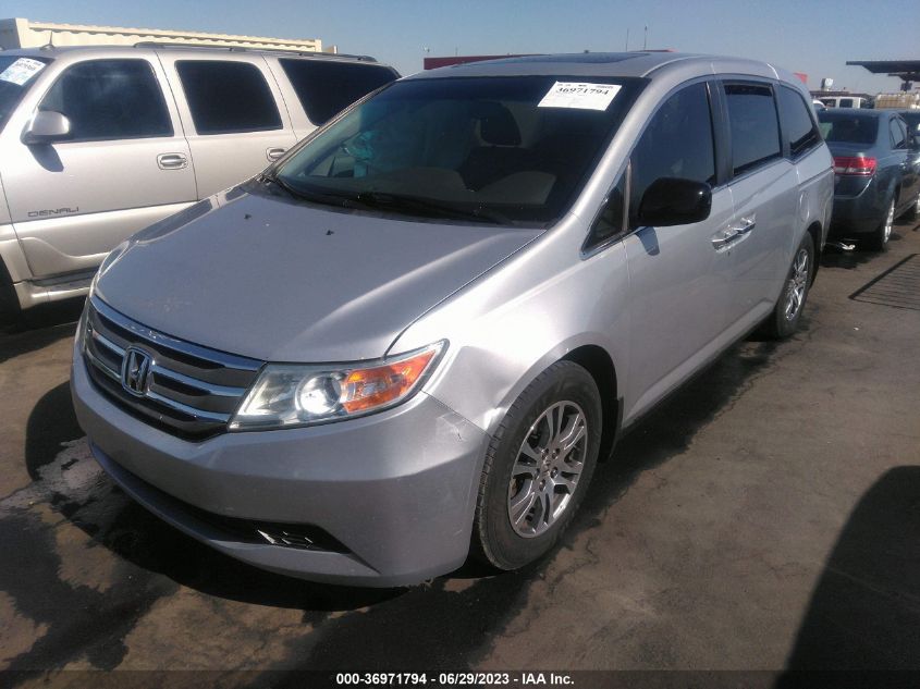 VIN 5FNRL5H60DB090701 2013 HONDA ODYSSEY no.2