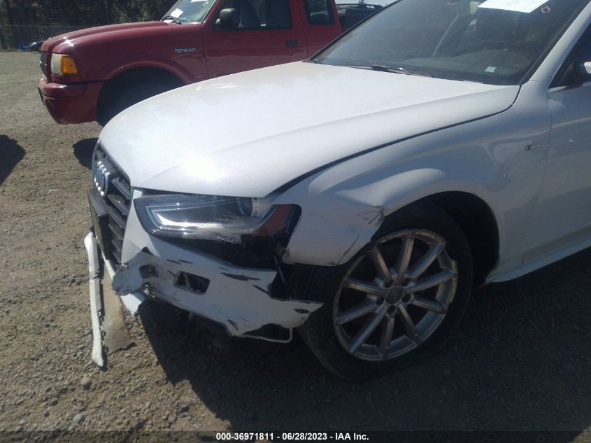 2014 AUDI A4 PREMIUM PLUS - WAUFFAFL7EN009348