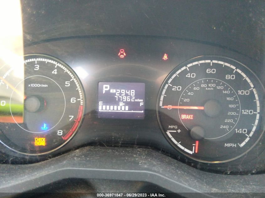 2019 SUBARU CROSSTREK PREMIUM - JF2GTACC1KH227057