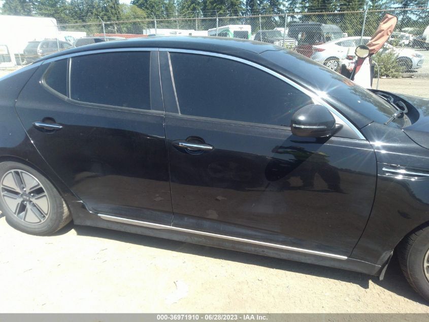 2013 KIA OPTIMA HYBRID LX - KNAGM4AD2D5042218