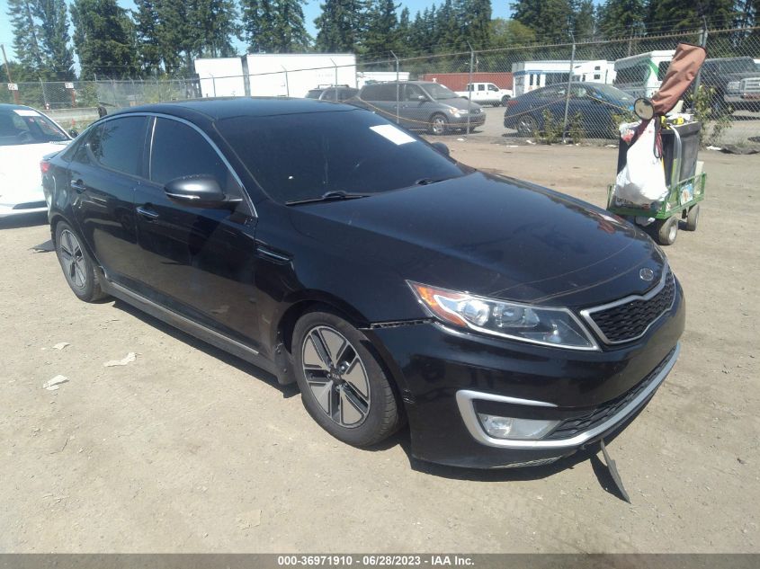 2013 KIA OPTIMA HYBRID LX - KNAGM4AD2D5042218