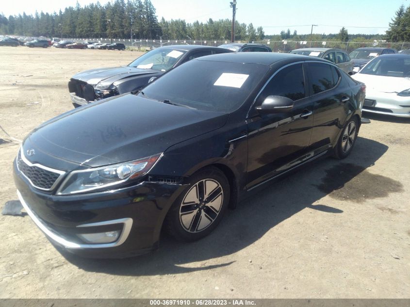 2013 KIA OPTIMA HYBRID LX - KNAGM4AD2D5042218