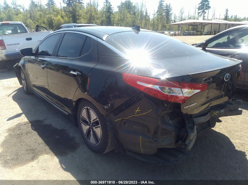 2013 KIA OPTIMA HYBRID LX - KNAGM4AD2D5042218