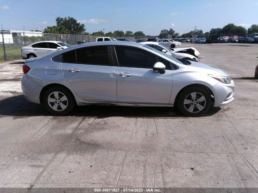 2018 CHEVROLET CRUZE LS - 1G1BC5SM1J7100607