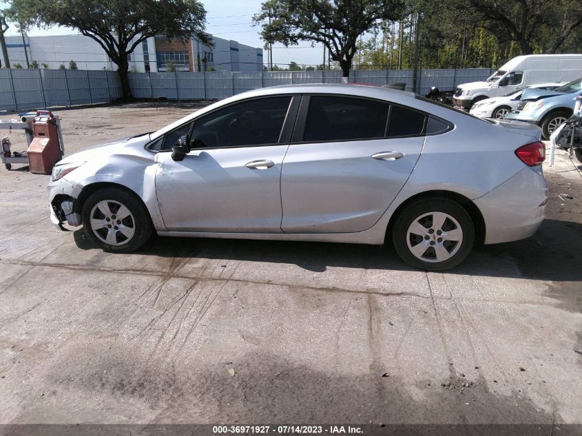 2018 CHEVROLET CRUZE LS - 1G1BC5SM1J7100607
