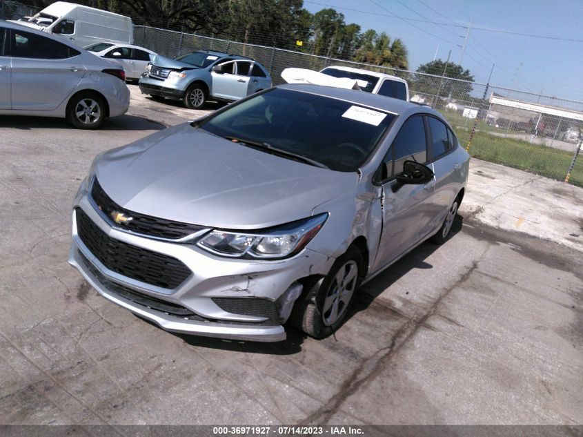 2018 CHEVROLET CRUZE LS - 1G1BC5SM1J7100607