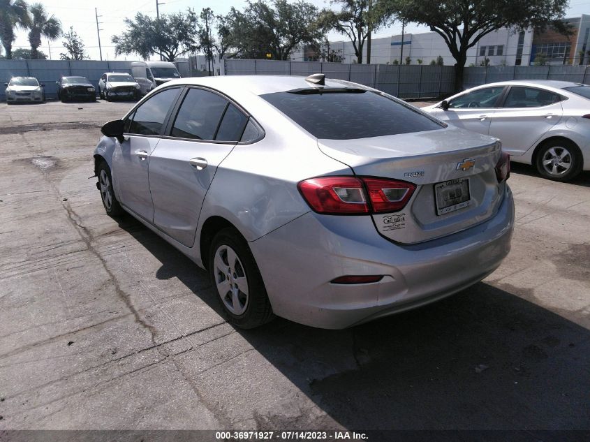 2018 CHEVROLET CRUZE LS - 1G1BC5SM1J7100607