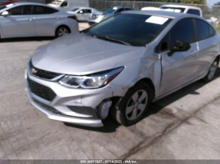 2018 CHEVROLET CRUZE LS - 1G1BC5SM1J7100607
