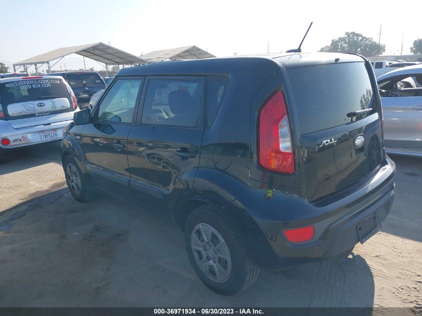 2013 KIA SOUL BASE - KNDJT2A57D7566364