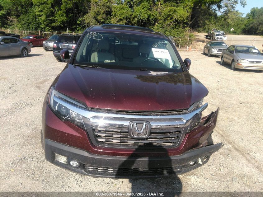 2019 HONDA RIDGELINE RTL - 5FPYK3F54KB031233