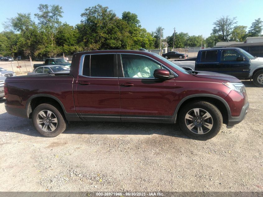 2019 HONDA RIDGELINE RTL - 5FPYK3F54KB031233