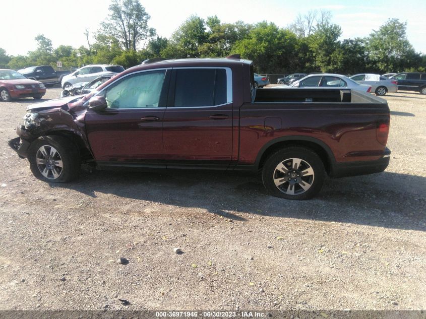 2019 HONDA RIDGELINE RTL - 5FPYK3F54KB031233