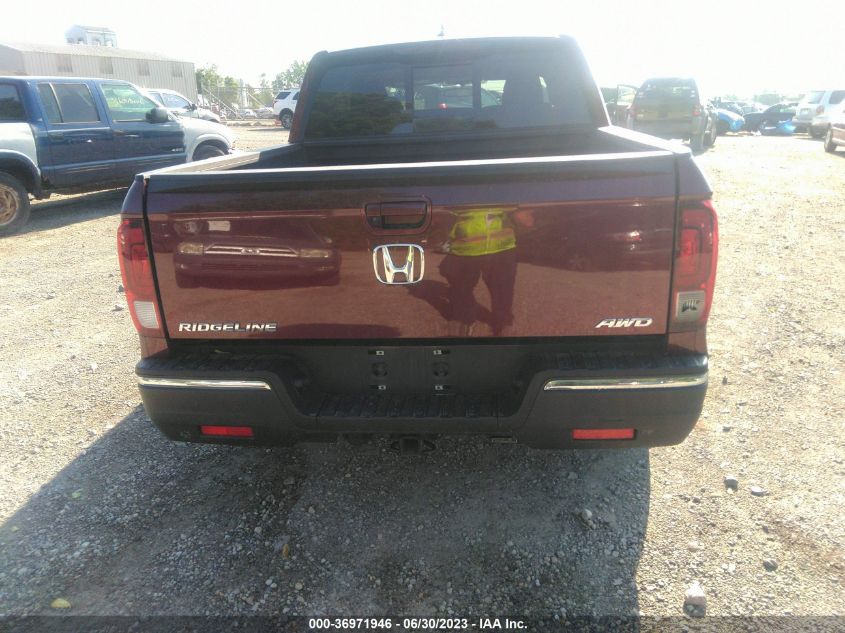 2019 HONDA RIDGELINE RTL - 5FPYK3F54KB031233