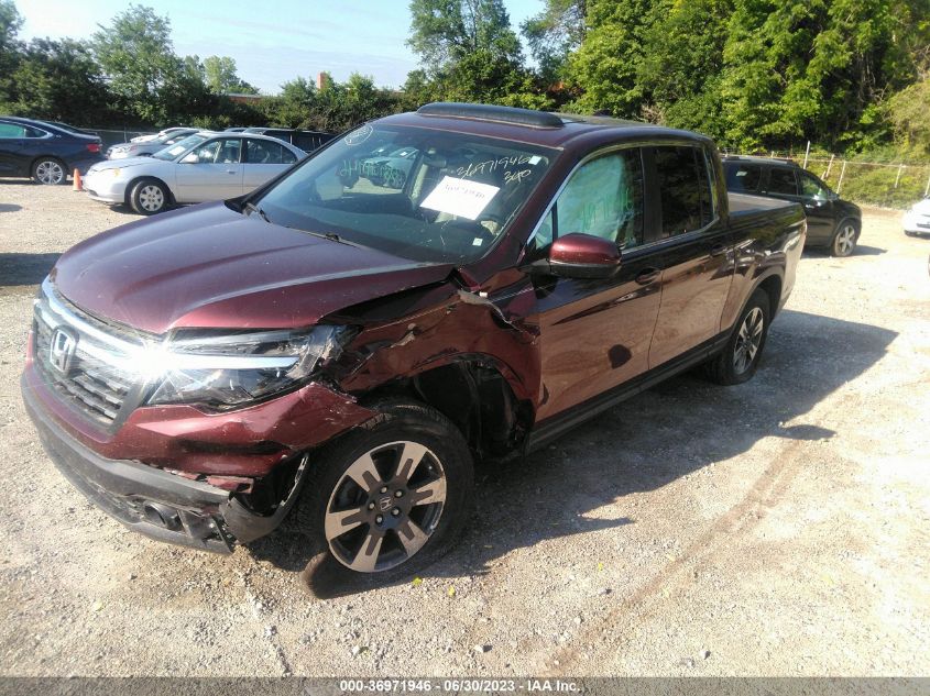 2019 HONDA RIDGELINE RTL - 5FPYK3F54KB031233