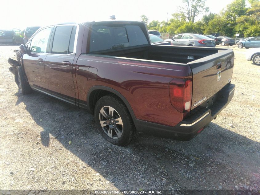 2019 HONDA RIDGELINE RTL - 5FPYK3F54KB031233