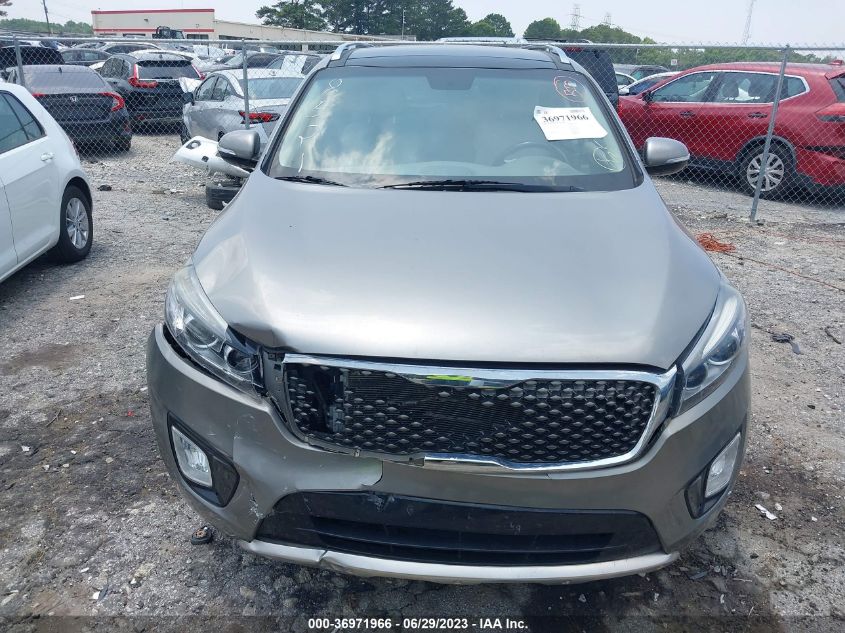 2017 KIA SORENTO SX V6 - 5XYPK4A50HG188521