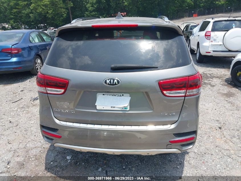 2017 KIA SORENTO SX V6 - 5XYPK4A50HG188521